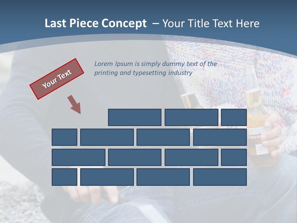 Selective Focus Colour Vegetable PowerPoint Template