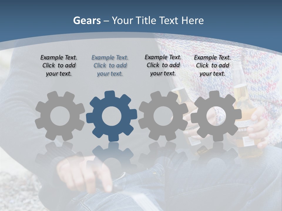 Selective Focus Colour Vegetable PowerPoint Template