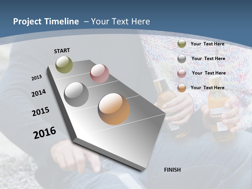 Selective Focus Colour Vegetable PowerPoint Template