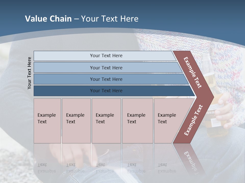 Selective Focus Colour Vegetable PowerPoint Template