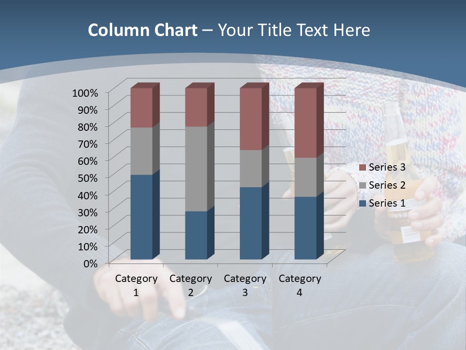 Selective Focus Colour Vegetable PowerPoint Template