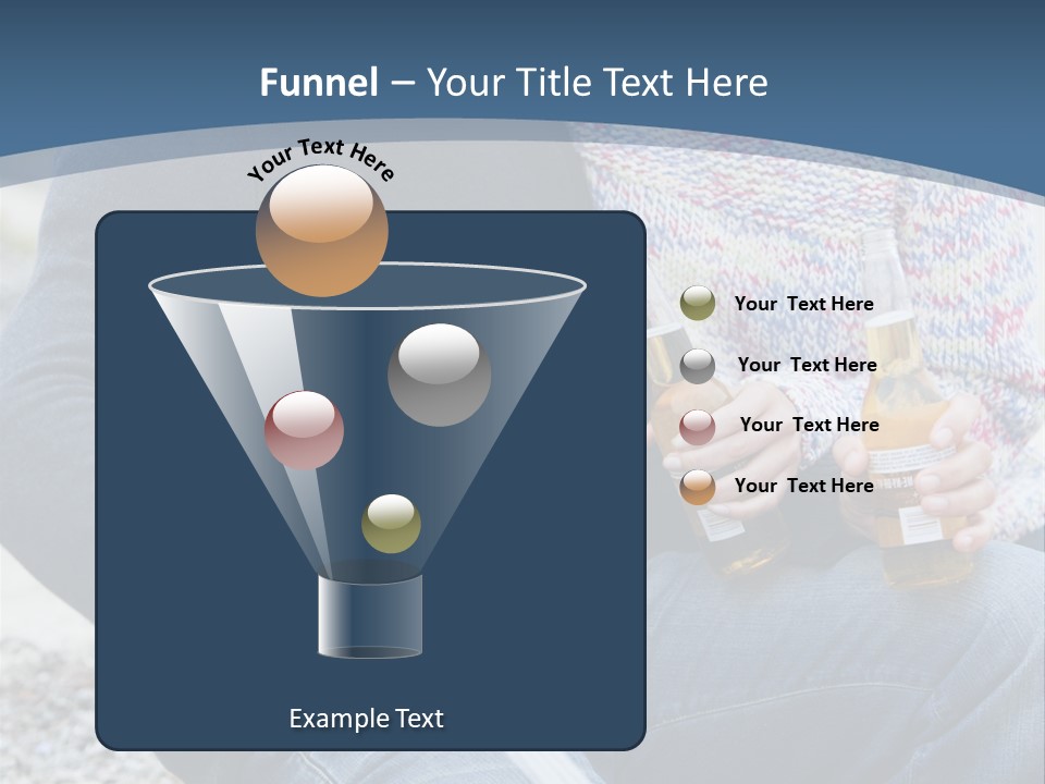 Selective Focus Colour Vegetable PowerPoint Template