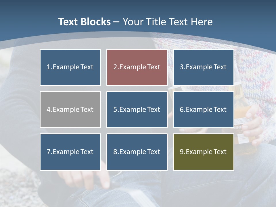 Selective Focus Colour Vegetable PowerPoint Template