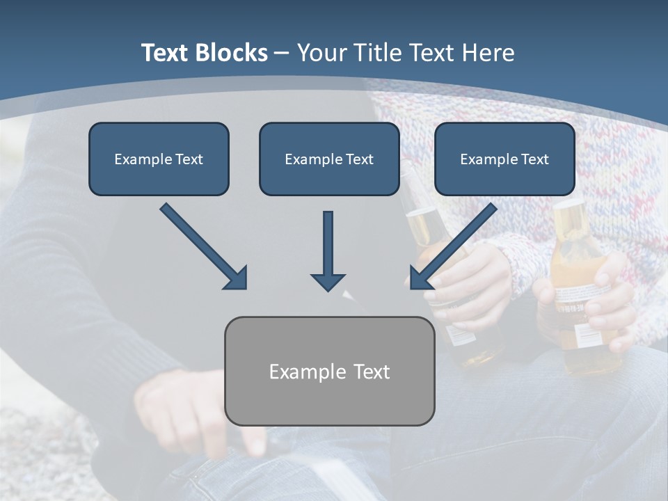 Selective Focus Colour Vegetable PowerPoint Template