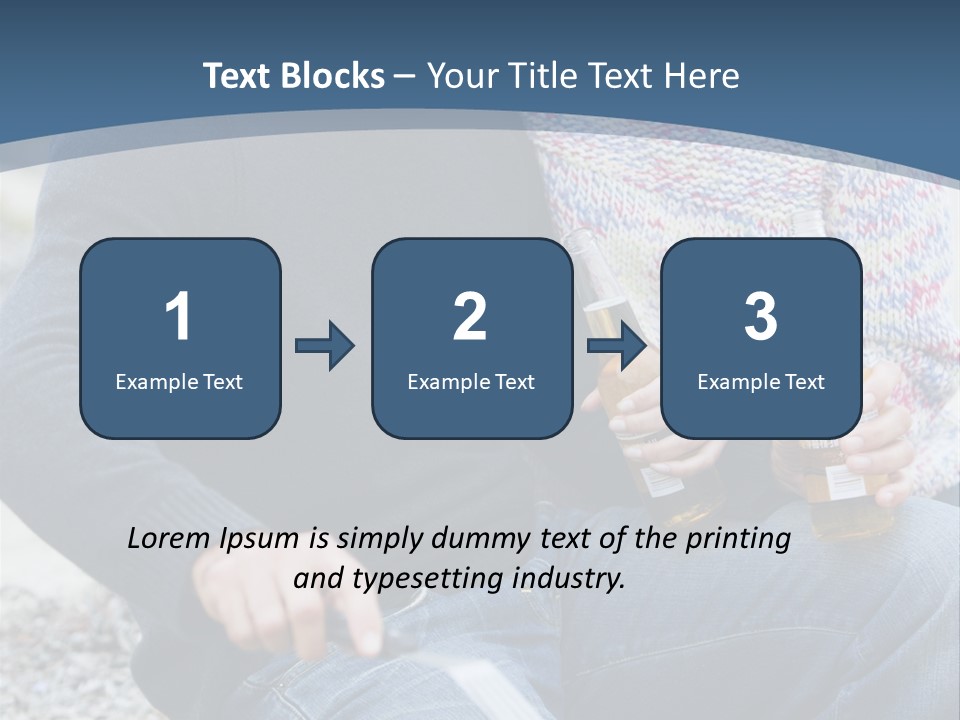 Selective Focus Colour Vegetable PowerPoint Template