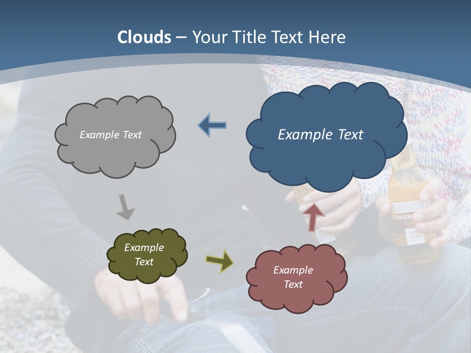 Selective Focus Colour Vegetable PowerPoint Template
