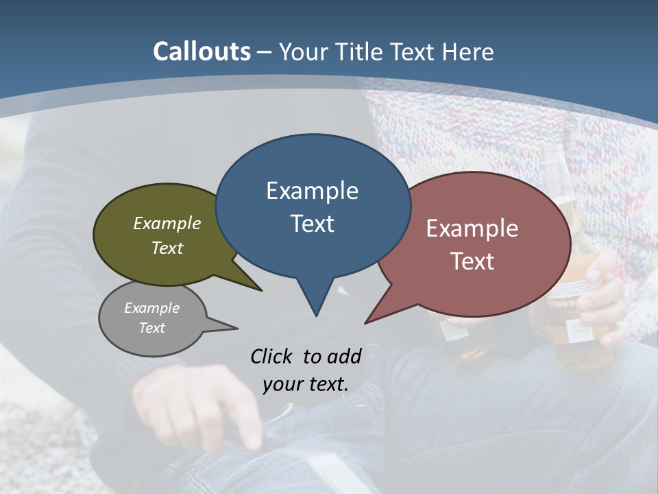 Selective Focus Colour Vegetable PowerPoint Template