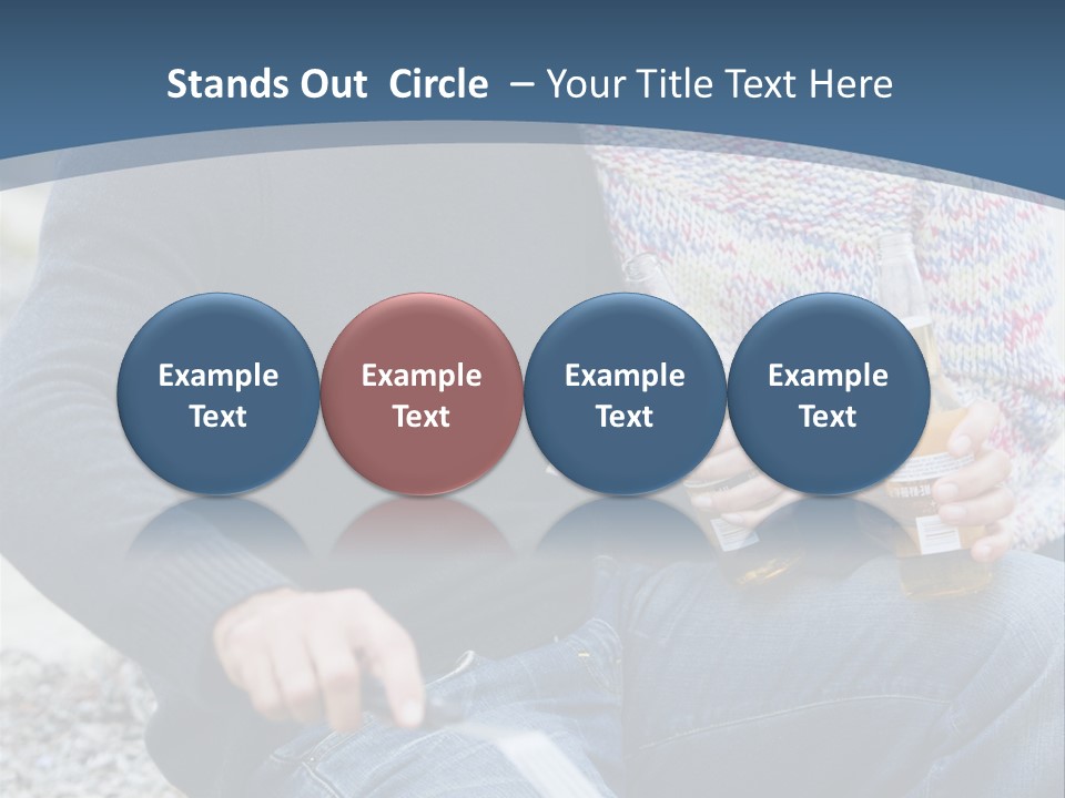 Selective Focus Colour Vegetable PowerPoint Template