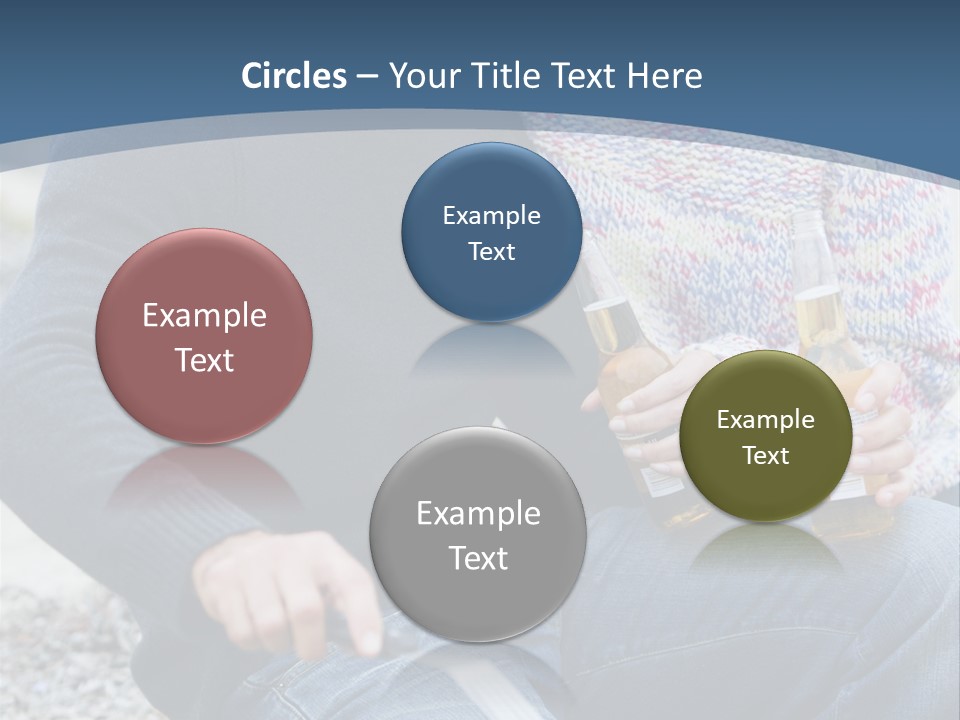 Selective Focus Colour Vegetable PowerPoint Template