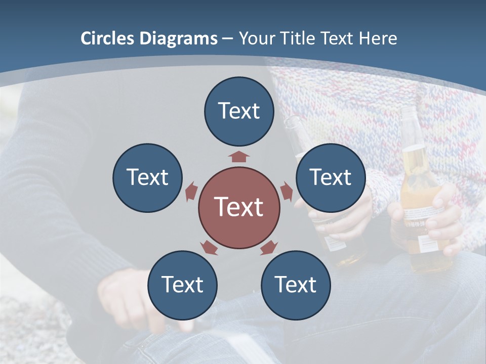 Selective Focus Colour Vegetable PowerPoint Template