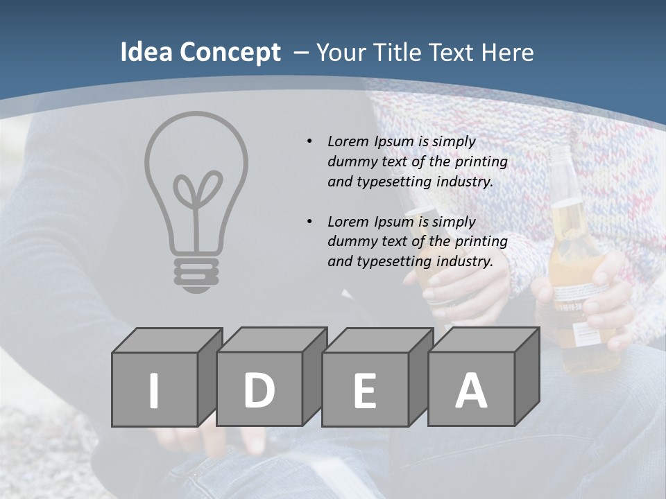 Selective Focus Colour Vegetable PowerPoint Template