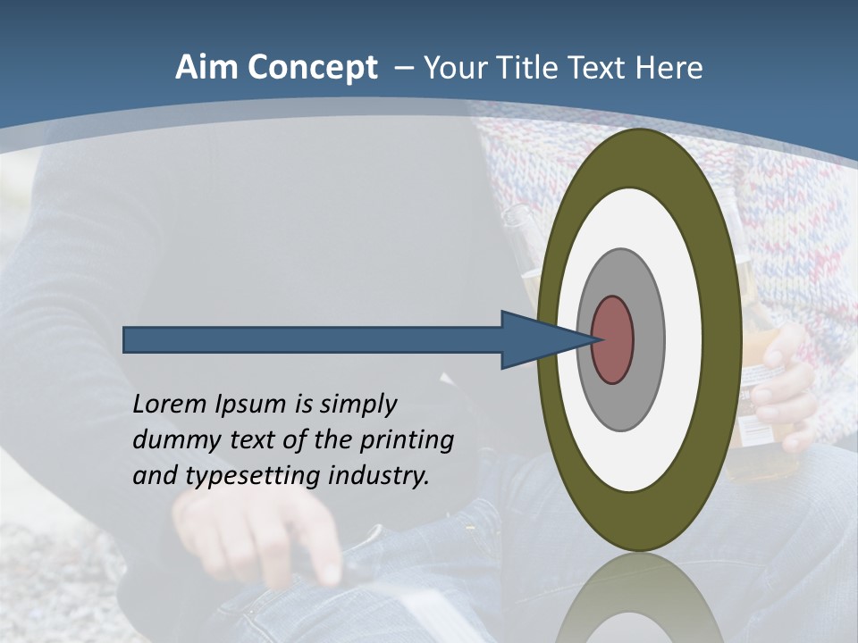 Selective Focus Colour Vegetable PowerPoint Template