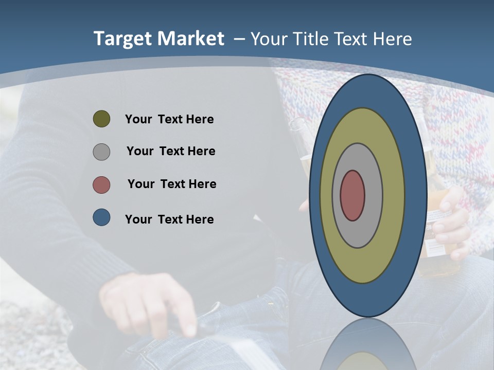 Selective Focus Colour Vegetable PowerPoint Template