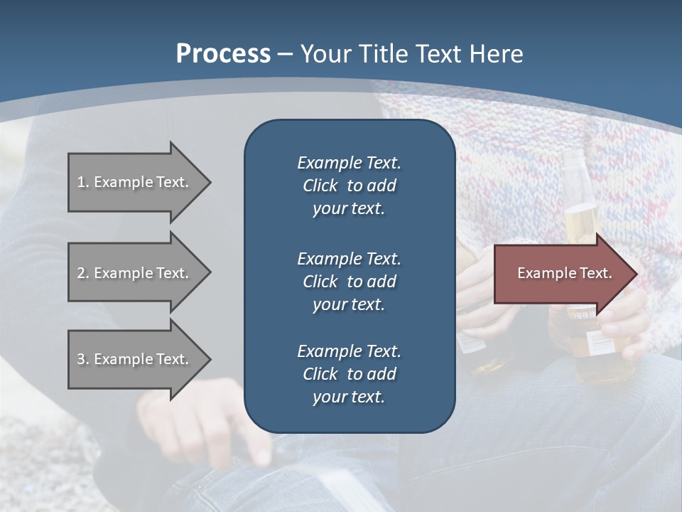 Selective Focus Colour Vegetable PowerPoint Template