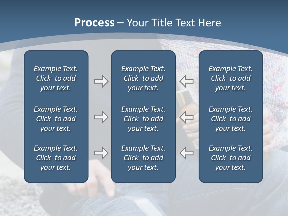 Selective Focus Colour Vegetable PowerPoint Template