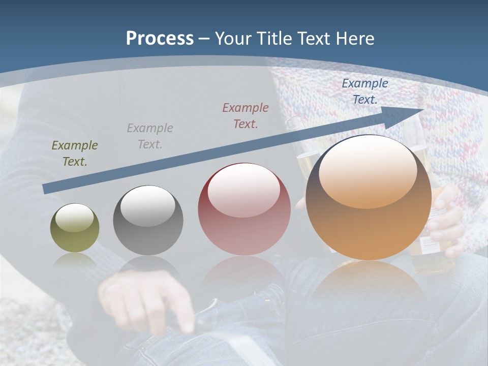 Selective Focus Colour Vegetable PowerPoint Template