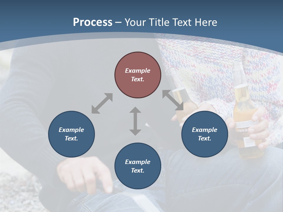 Selective Focus Colour Vegetable PowerPoint Template