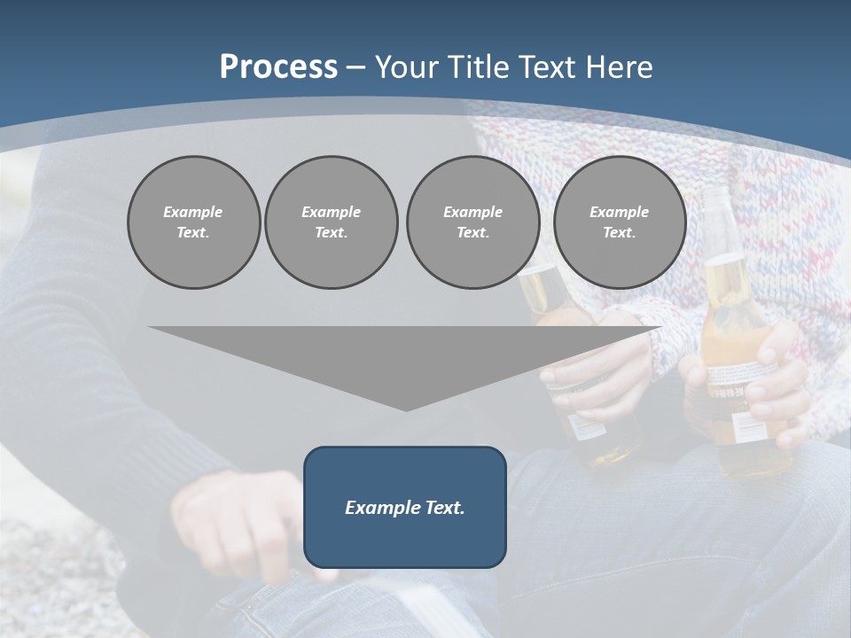 Selective Focus Colour Vegetable PowerPoint Template