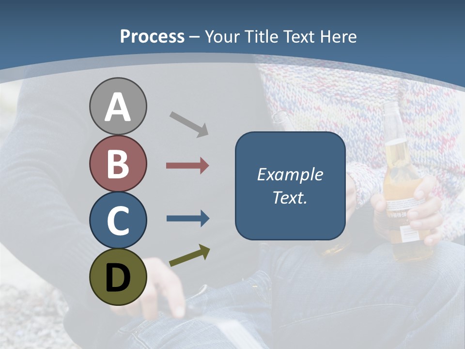 Selective Focus Colour Vegetable PowerPoint Template