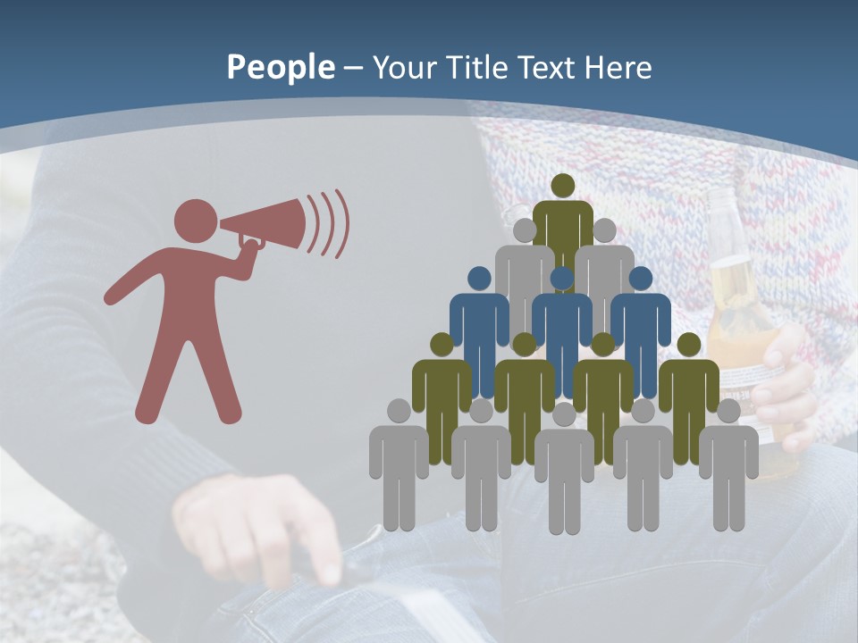 Selective Focus Colour Vegetable PowerPoint Template