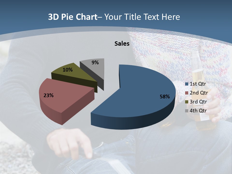 Selective Focus Colour Vegetable PowerPoint Template
