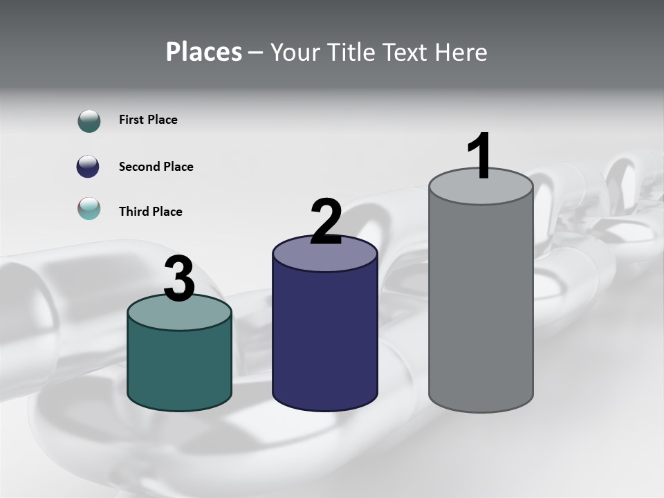 Industrial Detail Silver PowerPoint Template