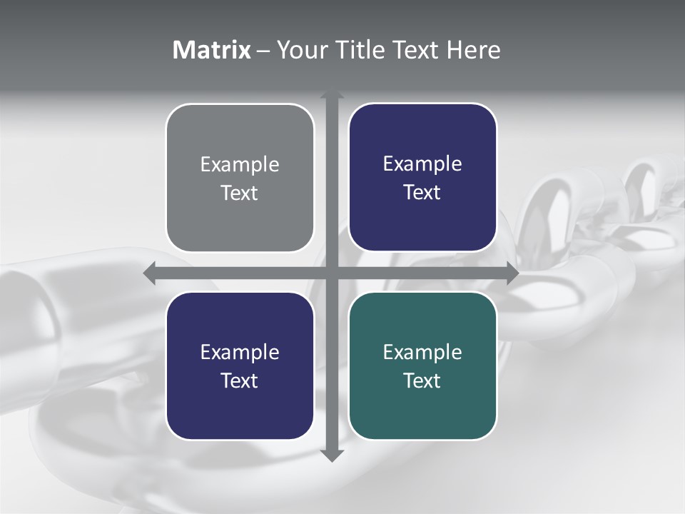 Industrial Detail Silver PowerPoint Template