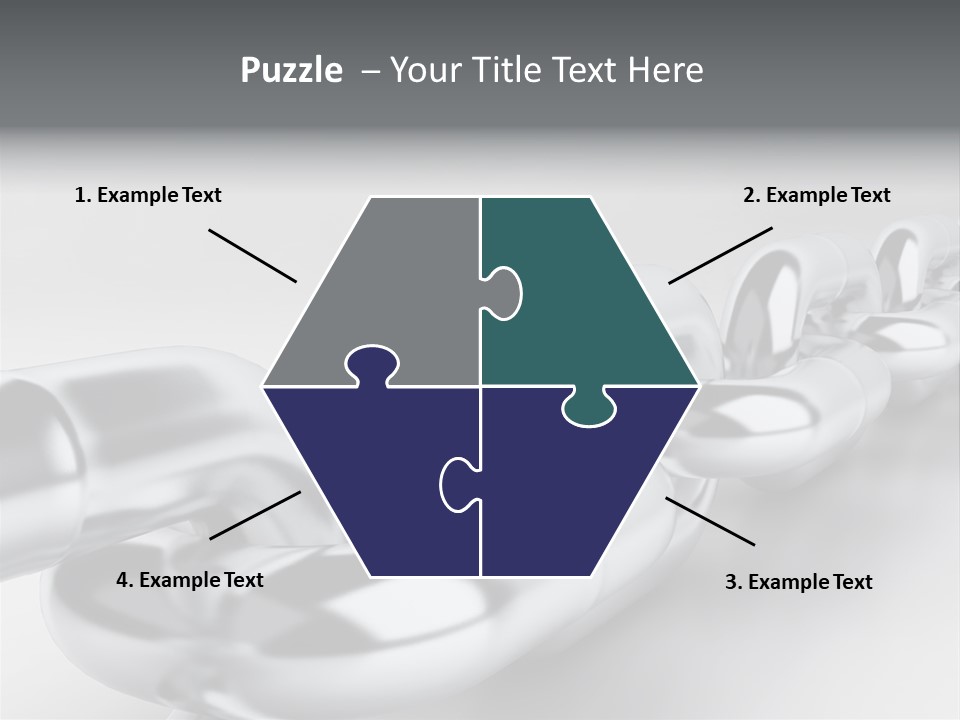 Industrial Detail Silver PowerPoint Template