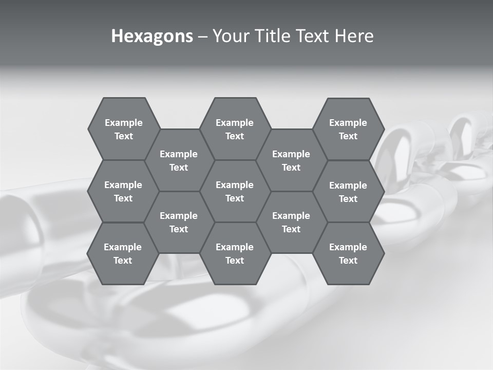 Industrial Detail Silver PowerPoint Template