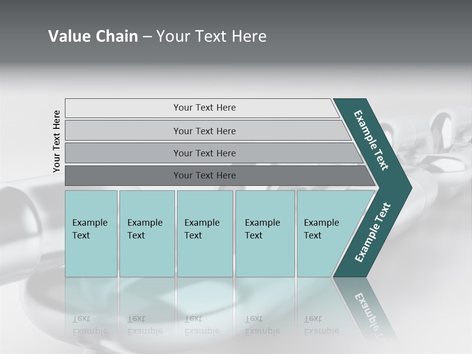 Industrial Detail Silver PowerPoint Template