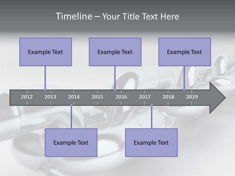 Industrial Detail Silver PowerPoint Template