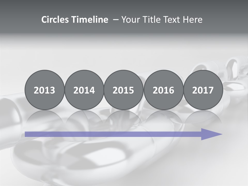 Industrial Detail Silver PowerPoint Template