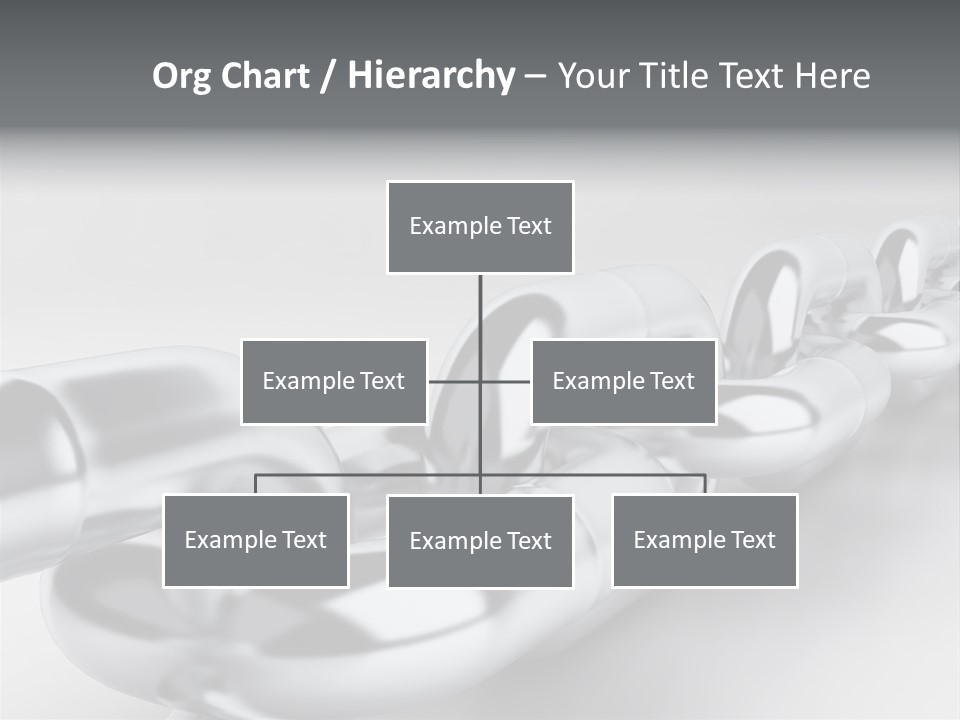 Industrial Detail Silver PowerPoint Template