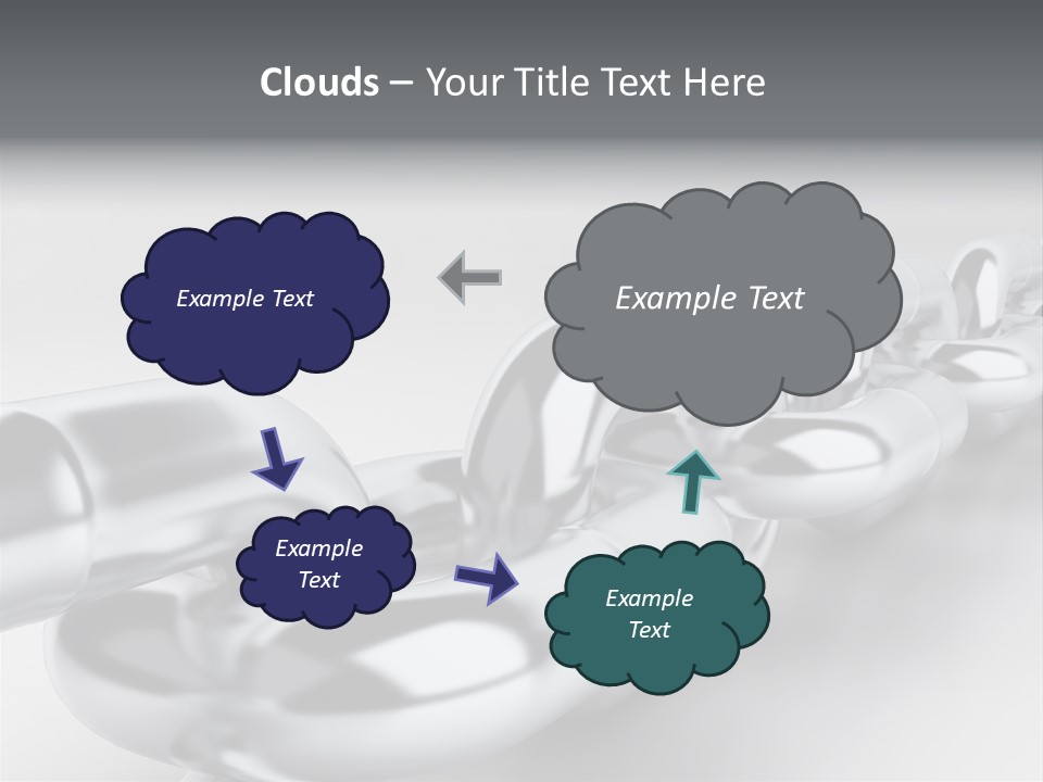 Industrial Detail Silver PowerPoint Template