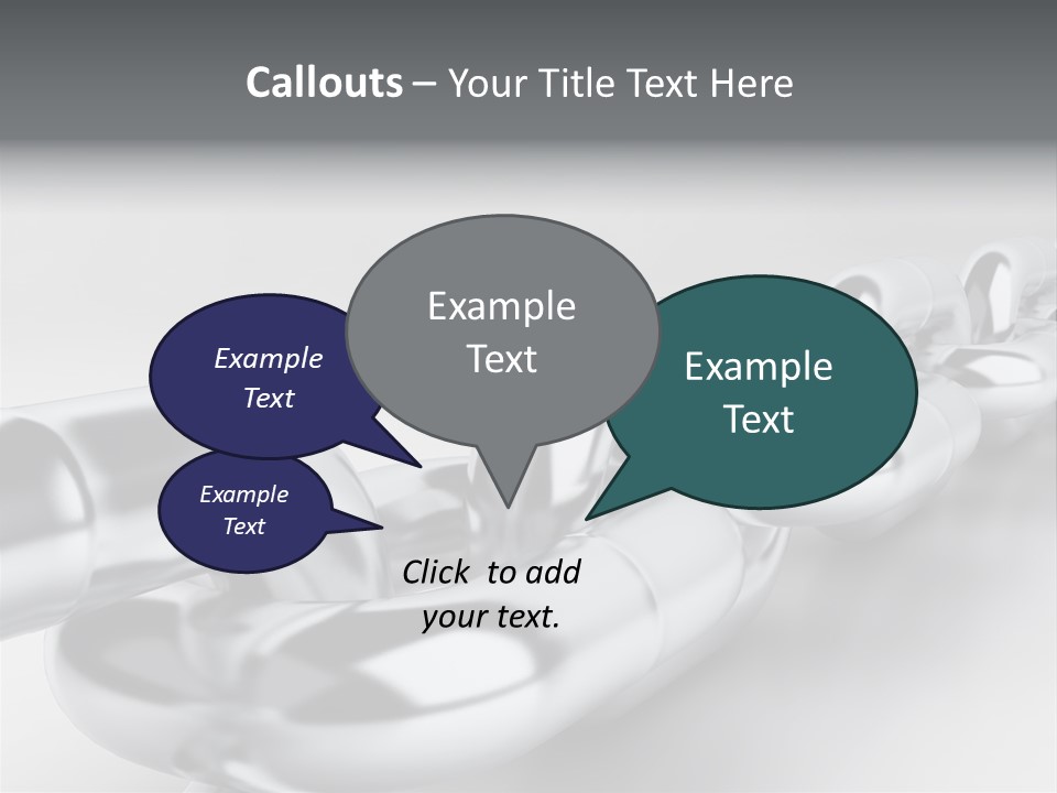 Industrial Detail Silver PowerPoint Template