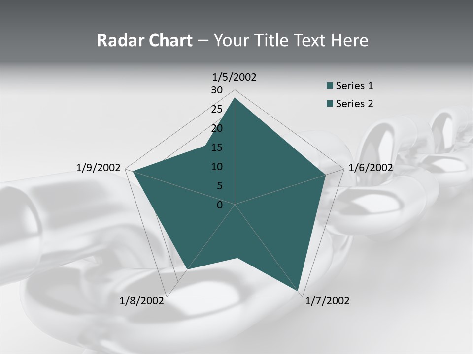 Industrial Detail Silver PowerPoint Template