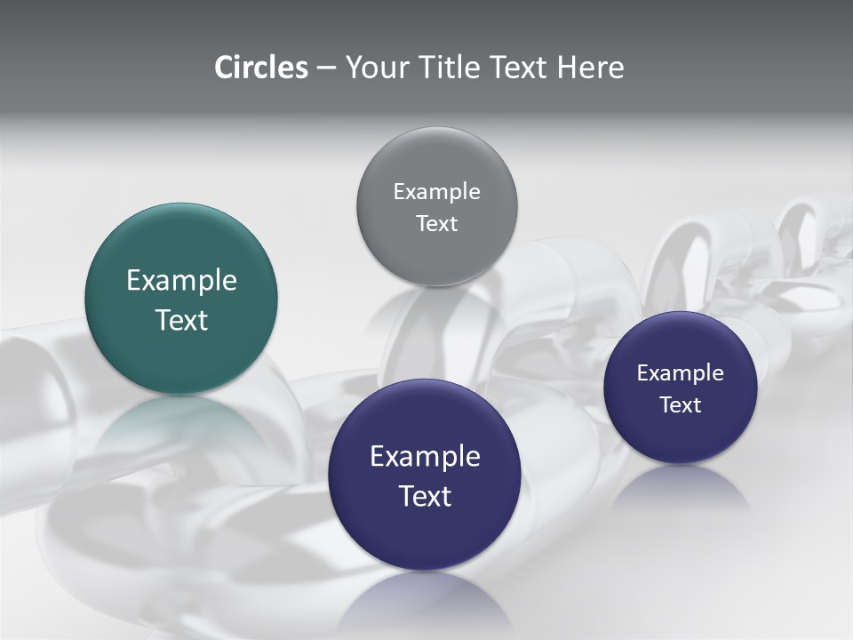 Industrial Detail Silver PowerPoint Template