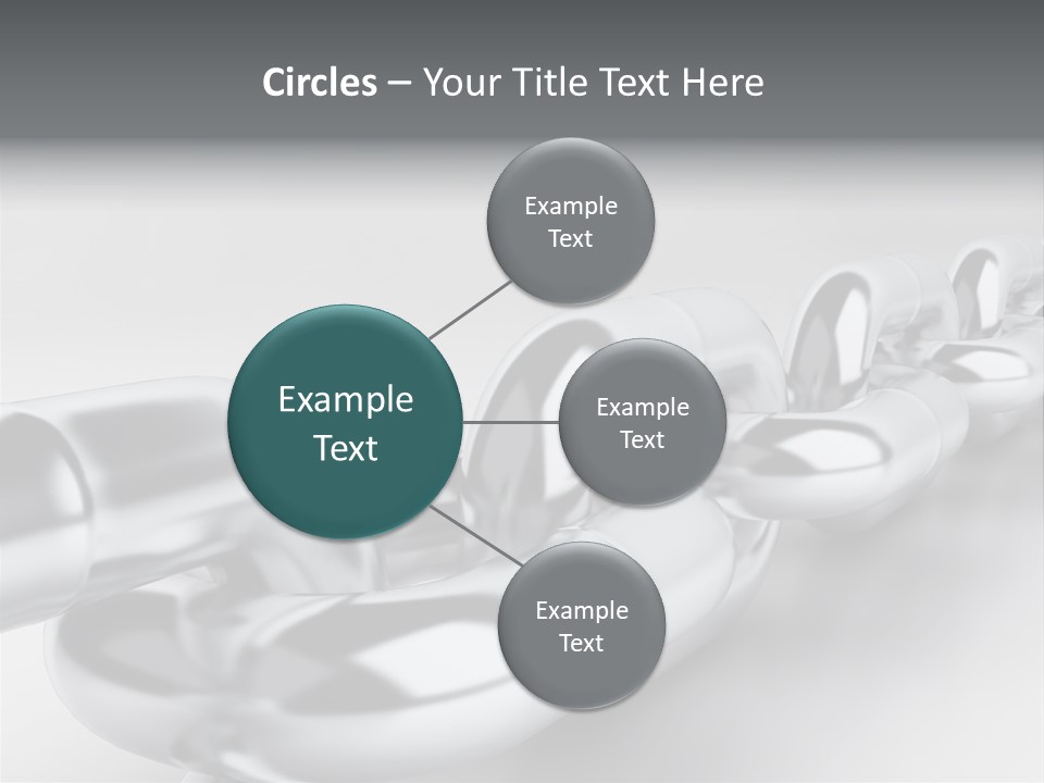 Industrial Detail Silver PowerPoint Template