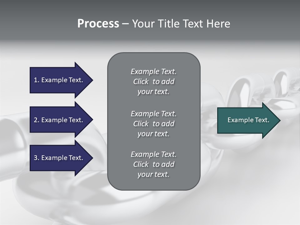 Industrial Detail Silver PowerPoint Template