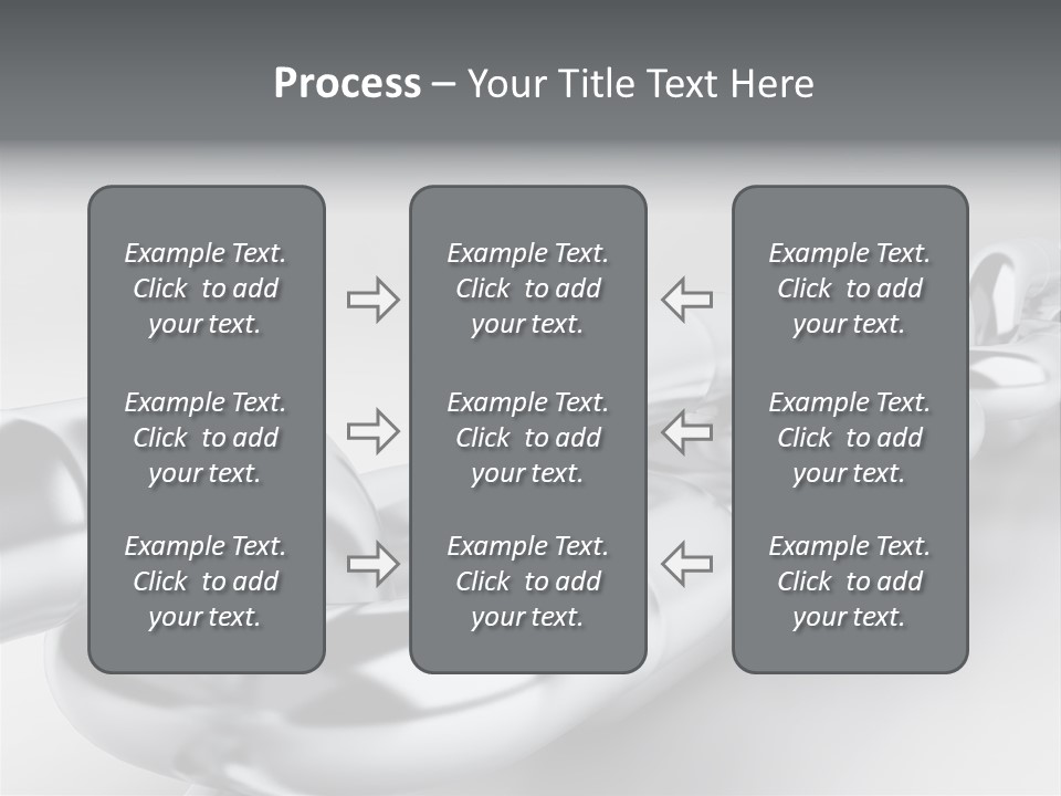 Industrial Detail Silver PowerPoint Template