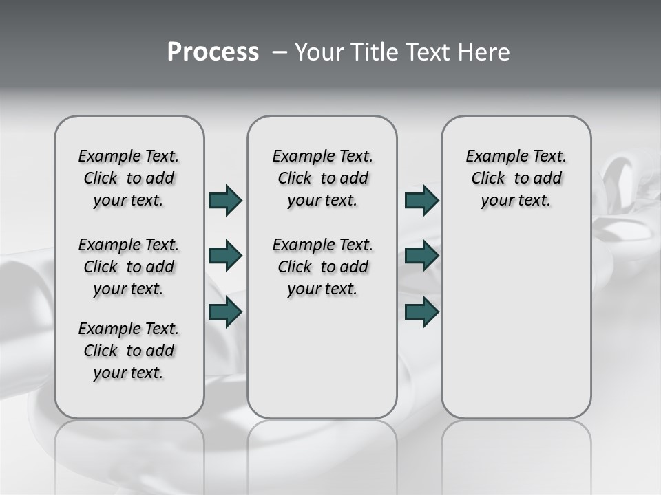 Industrial Detail Silver PowerPoint Template