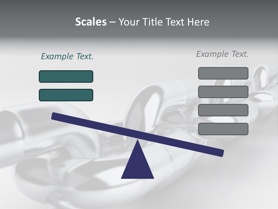 Industrial Detail Silver PowerPoint Template