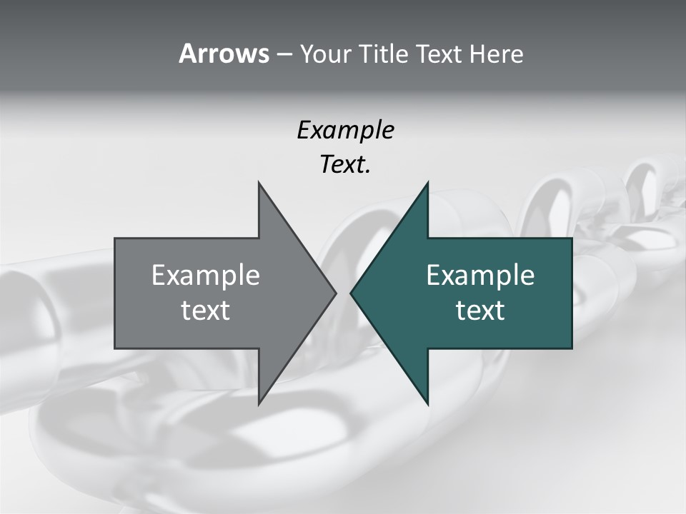 Industrial Detail Silver PowerPoint Template