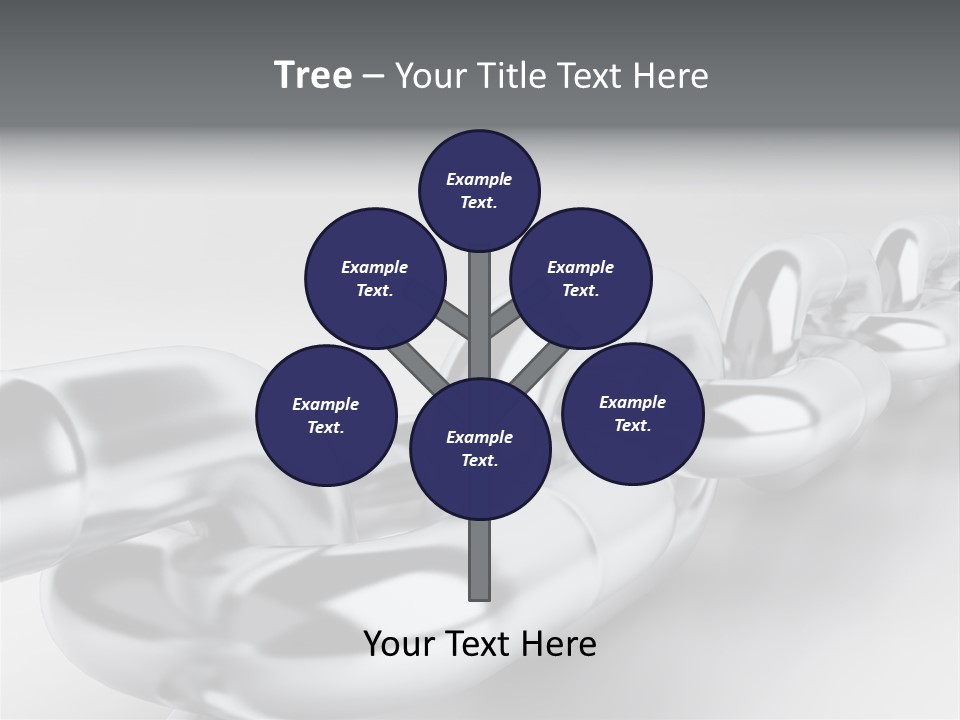 Industrial Detail Silver PowerPoint Template