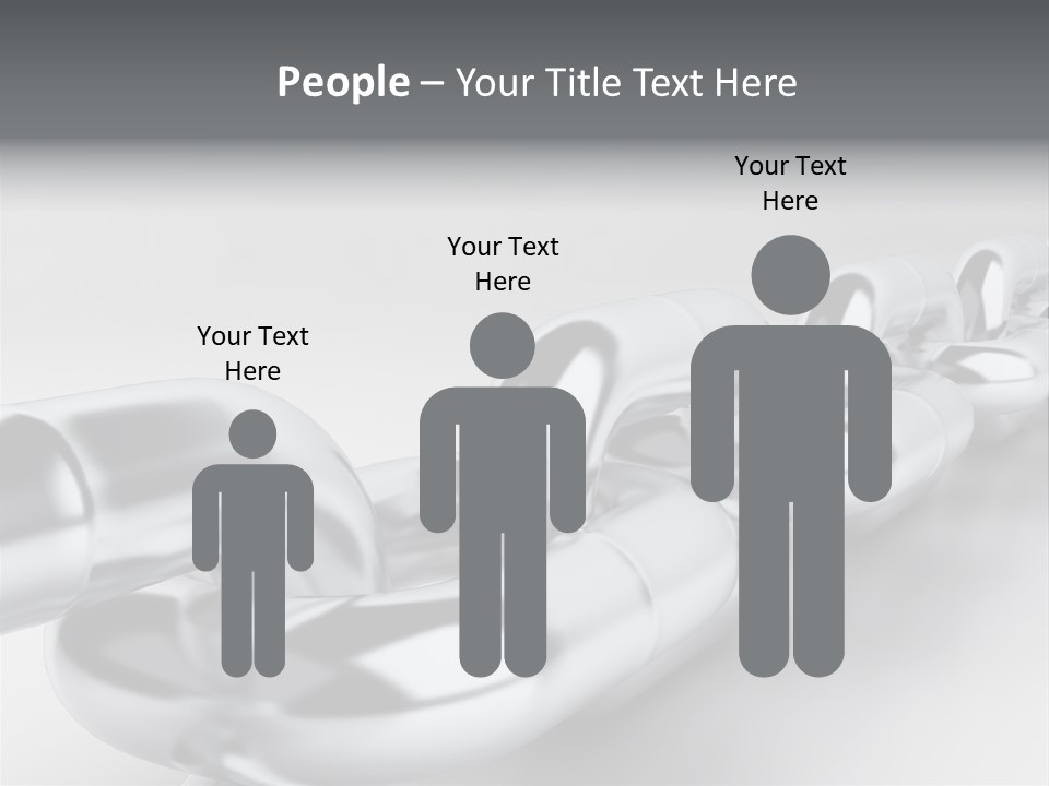 Industrial Detail Silver PowerPoint Template