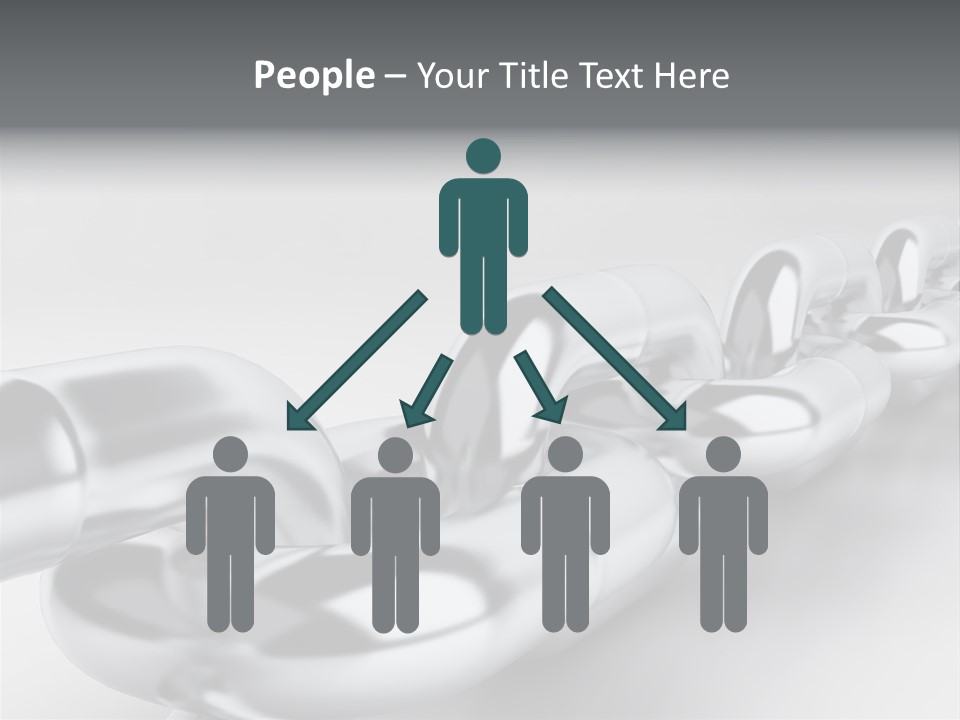 Industrial Detail Silver PowerPoint Template