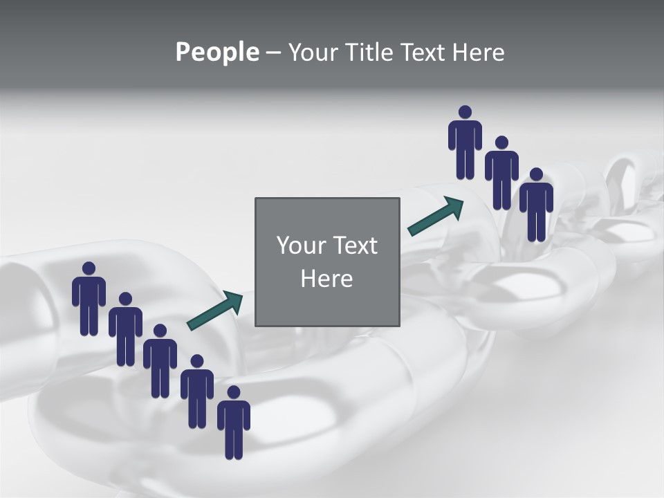 Industrial Detail Silver PowerPoint Template