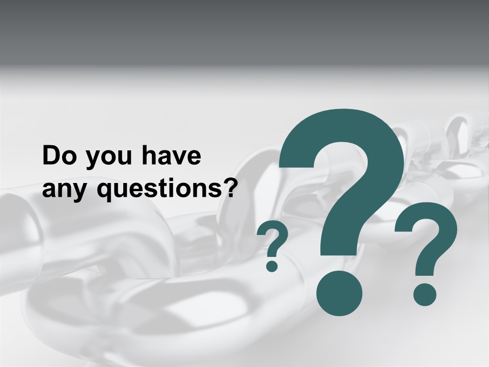 Industrial Detail Silver PowerPoint Template