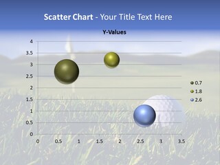 Green Blue Close Up PowerPoint Template