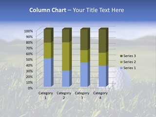 Green Blue Close Up PowerPoint Template